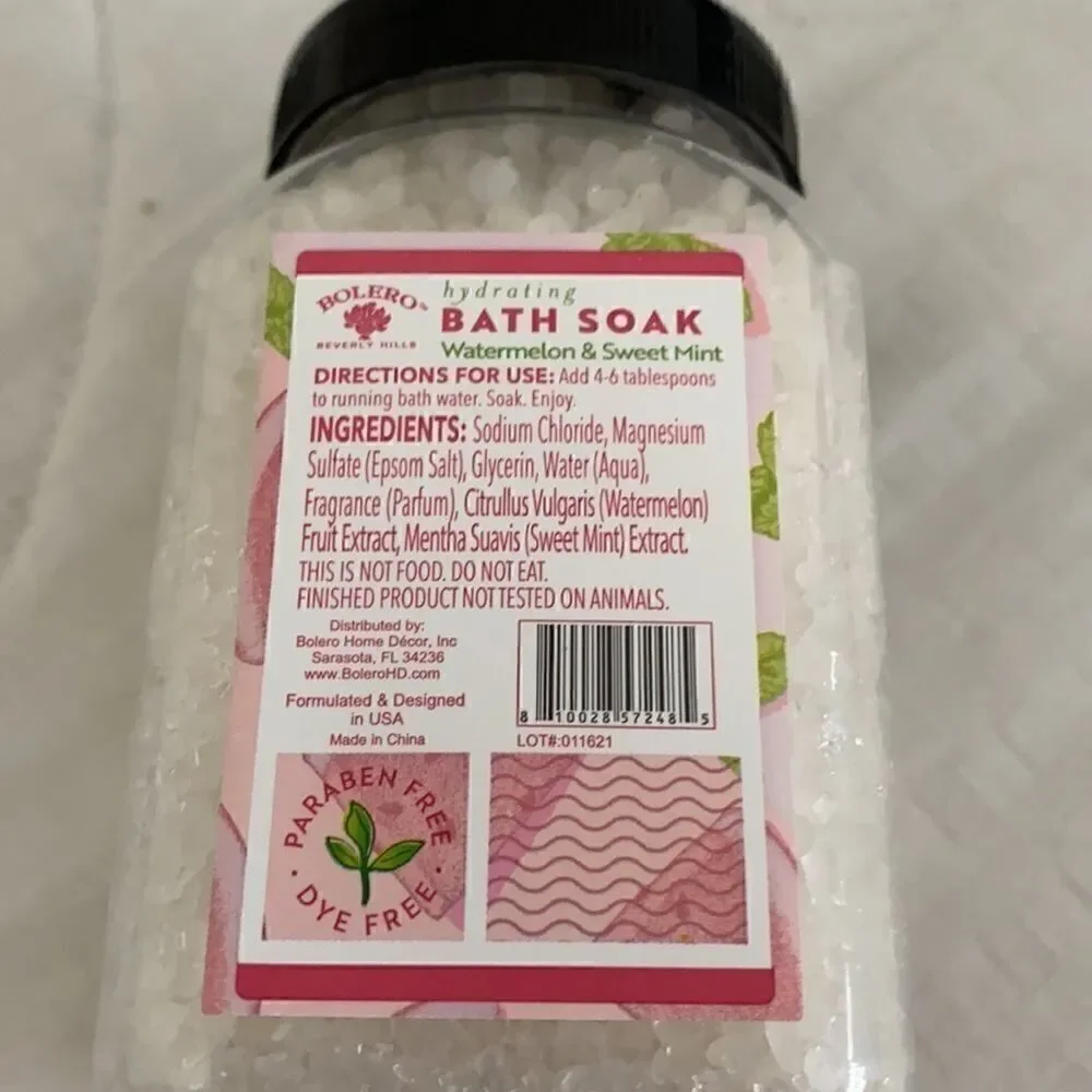 NWT Bundle (4) Aromatherapy Bath Salts